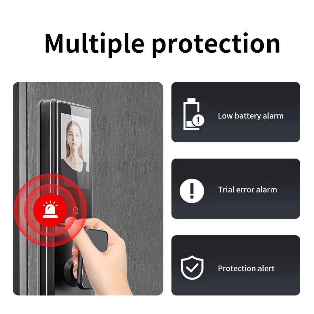 smart lock for security multiple protection