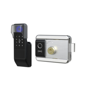 Smart rim lock with TTLock app