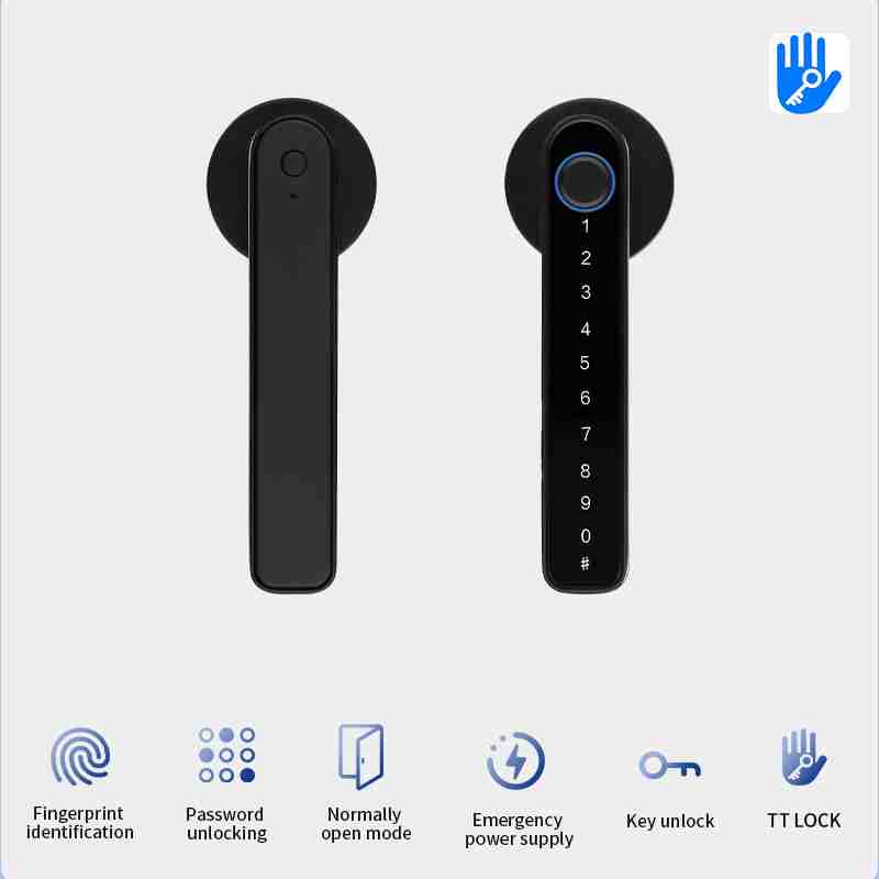 security handle smart lock