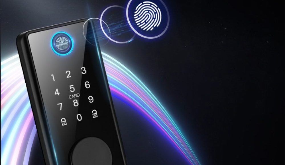 tuya app-controlled door lock