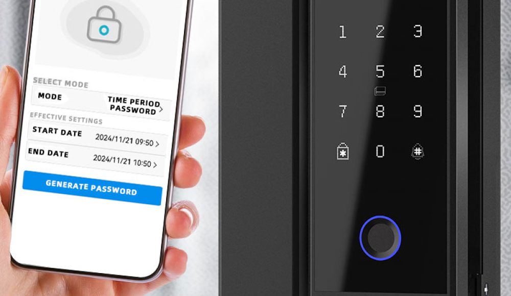 Smart Glass Door Lock