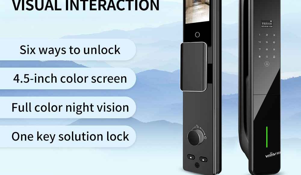 smart lock for security 3D facial recognition