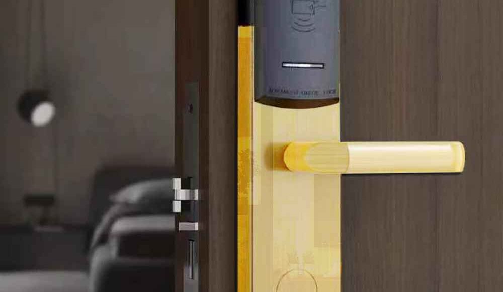 stainless steel hotel door lock